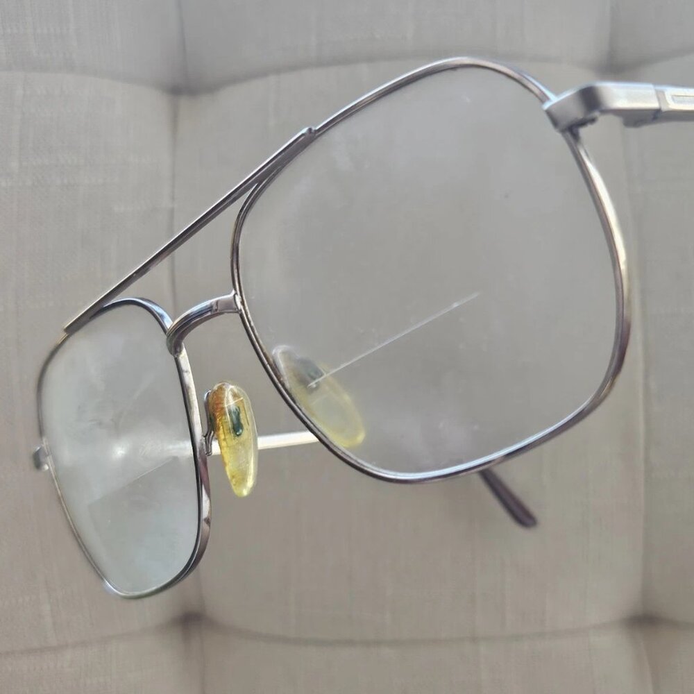 Vintage Charmant Aristar Men Glasses Frame Eyewear AR6700 Gold Tone Eyeglasses